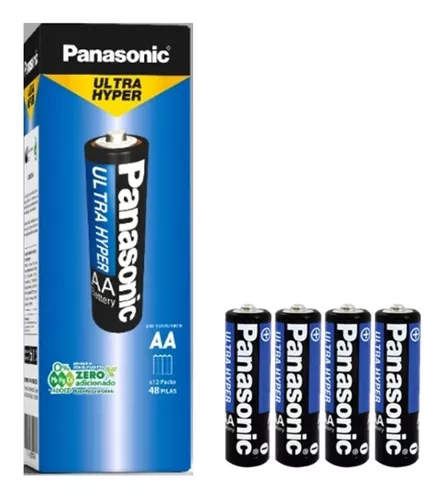 Panasonic Pila AA - 48 Unidades