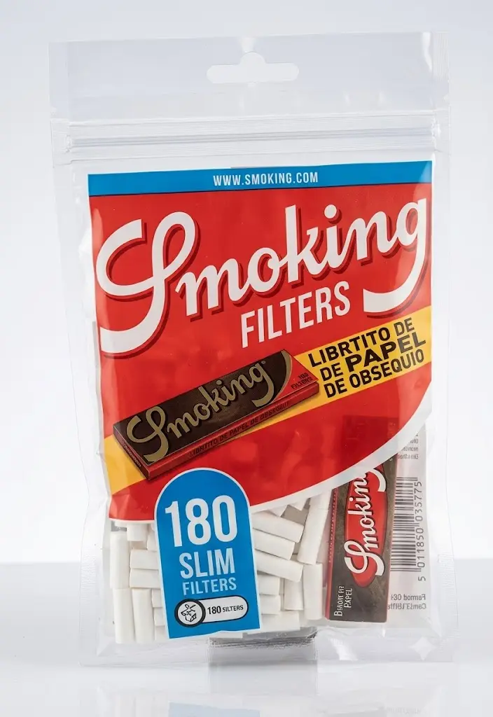 Smoking Pack Filtro Slim 180+ Papelillo 