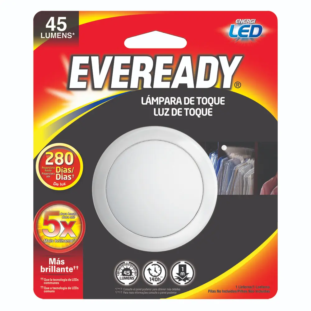 Eveready Linterna Luz Toque
