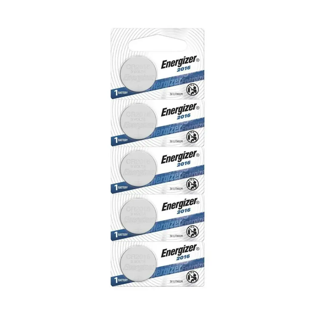 Energizer Pila Botón 2016 Tira x5 Unidades