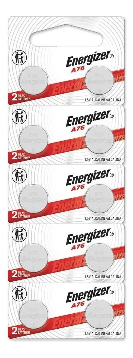 Energizer Pila Alcalina A76 Display x10 Unidades