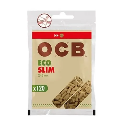 Ocb Filtro Slim Cáñamo x 120u