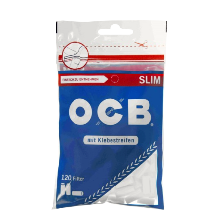 Ocb Filtro Slim Engomados x 150u