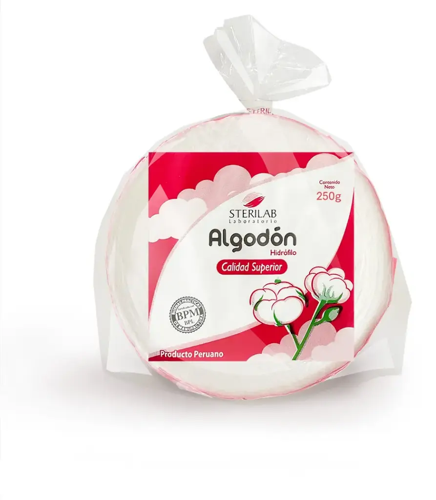 Sterilab Algodón Prensado 250gr