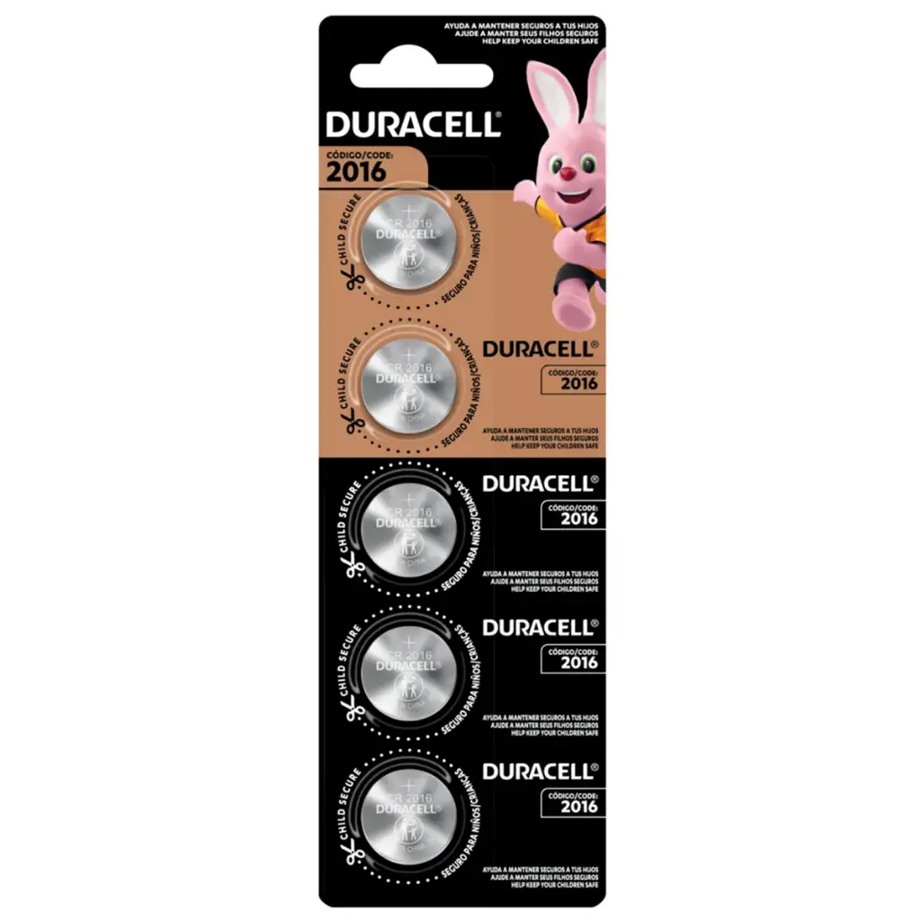 Duracell Pila Botón 2016 Tira x5 Unidades