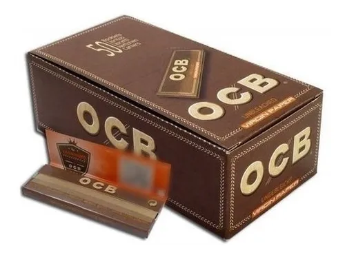 [CSC00509] Ocb Papelillo Virgin Café 1 Pulgada X50un