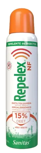 [CSC00561] Repelex NF Aerosol Repelente De Insectos 15% DEET 165 ML.