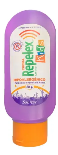 [CSC00564] Repelex Kids Crema Repelente De Insectos 7,5% DEET 80ML.