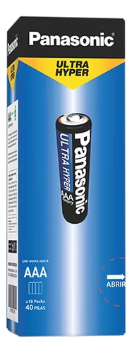 [CSC00628] Panasonic Pila AAA - 40 Unidades