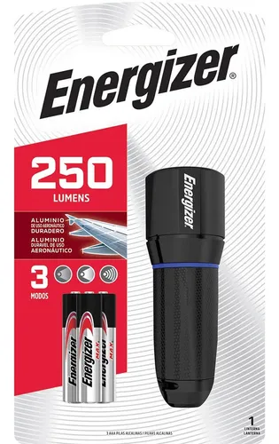 [CSC00795] Energizer Linterna Aluminio 250 Lúmenes