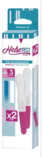 [CSC00819] Helselab Test Embarazo x2