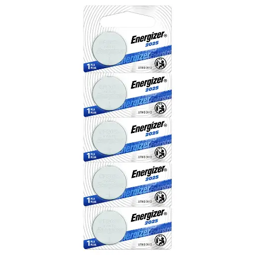 [CSC00190] Energizer Pila Botón 2025 Tira x5 Unidades