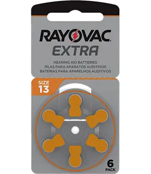 [CSC00246] Rayovac Pila Auditiva 13 X6UN