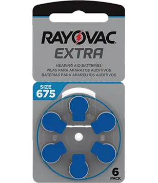 [CSC00253] Rayovac Pila Auditiva 675 X6UN