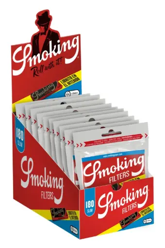 [CSC00849] Smoking Pack Filtro Slim 180+ Papelillo 