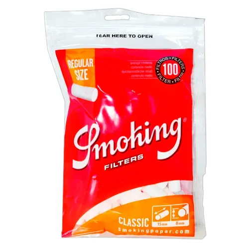 [CSC00829] Smoking Filtro Regular x100