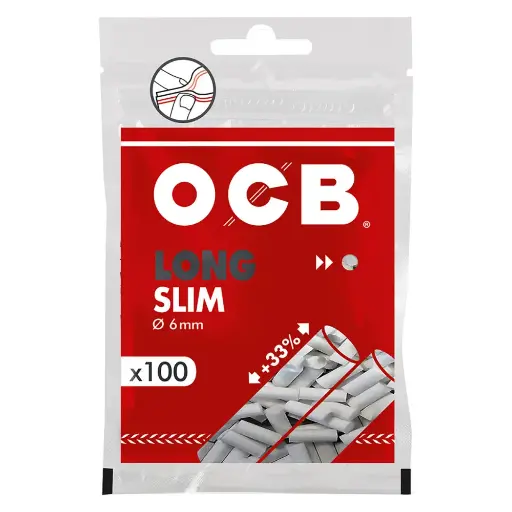 [CSC00258] Ocb Filtro Slim Long x100 Unidades